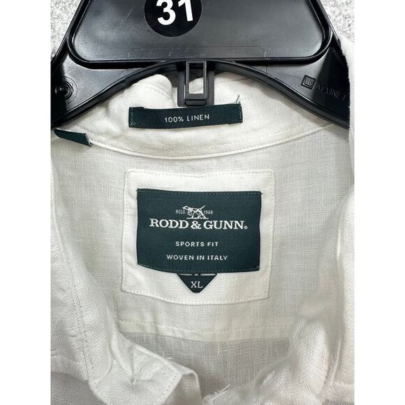 Rodd & Gunn White Casual Button Down Shirt - Picture 11 of 16